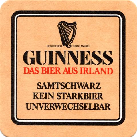 dublin l-irl guinness guinness 1stg 1a (quad185-samtschwarz)